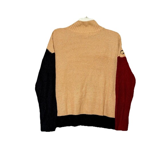 INNER CIRCLE Long Sleeve Sweater LARGE 100% Acrylic Button accents - Picture 2 of 5